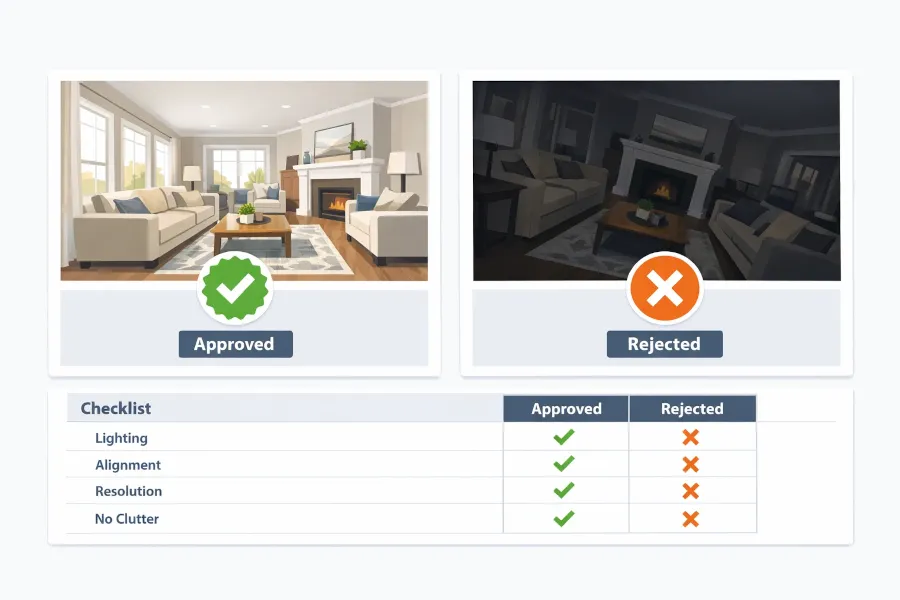 Photo quality compliance checking